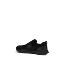 Black Calf Leather Bos Taurus Athletic Sneakers