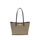 Beige Polyester Handbag