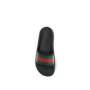 Black Rubber Slippers