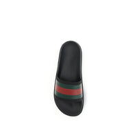Black Rubber Slippers