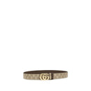 Beige Cotton Regular Belt