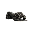 Black Polyurethane Women's Sandal