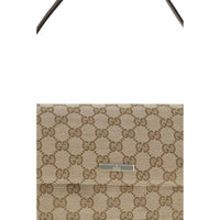 Brown Polyester Handbag
