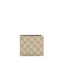 Beige Cotton Wallet