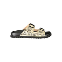 Beige Polyurethane Women's Slipper