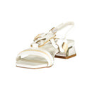 White Polyurethane Women's Sandal