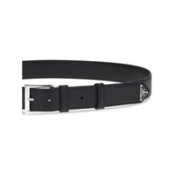 Black Calf Leather Bos Taurus Regular Belt