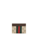 Beige Cotton Wallet