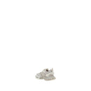 White Polyethylene Athletic Sneakers