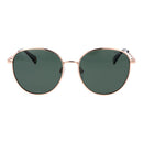 Rose Gold Metal Sunglasses