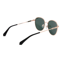 Rose Gold Metal Sunglasses