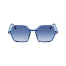 Blue Injected Sunglasses