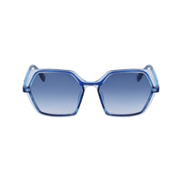 Blue Injected Sunglasses