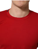 Red Goodluck 2023 Cotton Crew Neck T-shirt