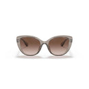 Brown Injected Sunglasses