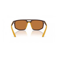 Brown Injected Sunglasses