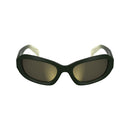 Brown Injected Sunglasses