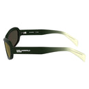 Brown Injected Sunglasses