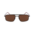 Brown Metal Sunglasses