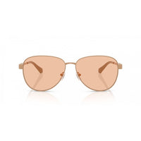 Brown Metal Sunglasses