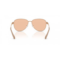 Brown Metal Sunglasses