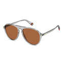 Gray Polycarbonate Sunglasses