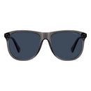 Gray Polycarbonate Sunglasses