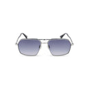 Gray Metal Sunglasses