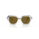 Beige Acetate Sunglasses