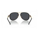 Black Metal Sunglasses