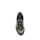 Bicolor Polyester Athletic Sneakers