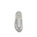 White Calf Leather Bos Taurus Athletic Sneakers