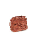 Multicolor Raffia Shoulder Bag