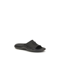 Black Rubber Sandals