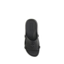 Black Rubber Sandals