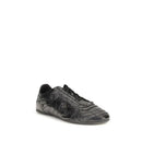 Black Calf Leather Bos Taurus Athletic Sneakers