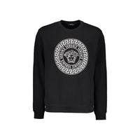 Black Cotton Sweatshirt