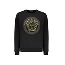 Black Cotton Sweatshirt