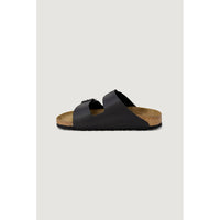Black Synthetic Slippers