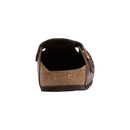 Brown Leather Clogs