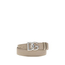 Gray Calf Leather Bos Taurus Regular Belt