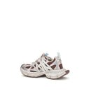 Multicolor Polyurethane Athletic Sneakers