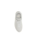 White Calf Leather Bos Taurus Athletic Sneakers
