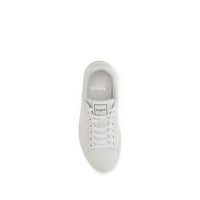 White Calf Leather Bos Taurus Athletic Sneakers
