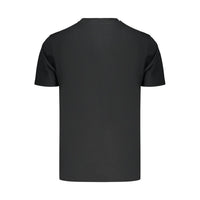 Black Cotton Men's T-Shirt