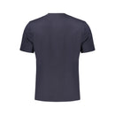 Blue Cotton Men's T-Shirt
