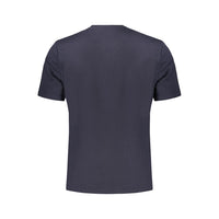 Blue Cotton Men's T-Shirt