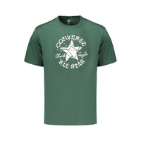 Green Cotton Men's T-Shirt
