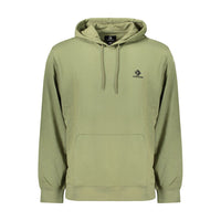 Green Cotton Men's Hoodie