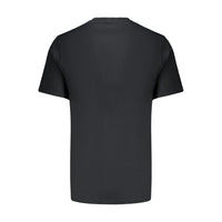 Black Cotton Men's T-Shirt
